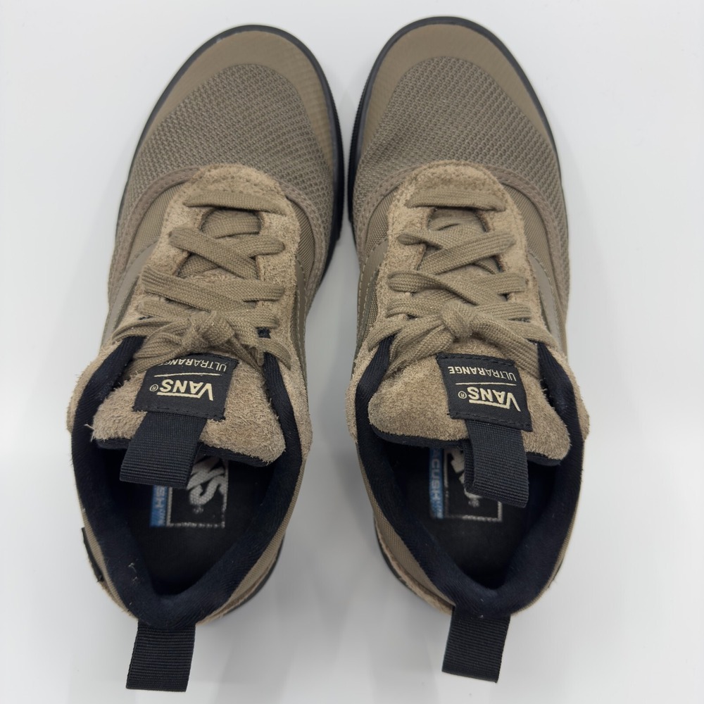 Vans Ultrarange Mesh Skateboard Sneaker Womens 8.5 8 1/2 Brown Black Low Lace Up - Picture 6 of 16